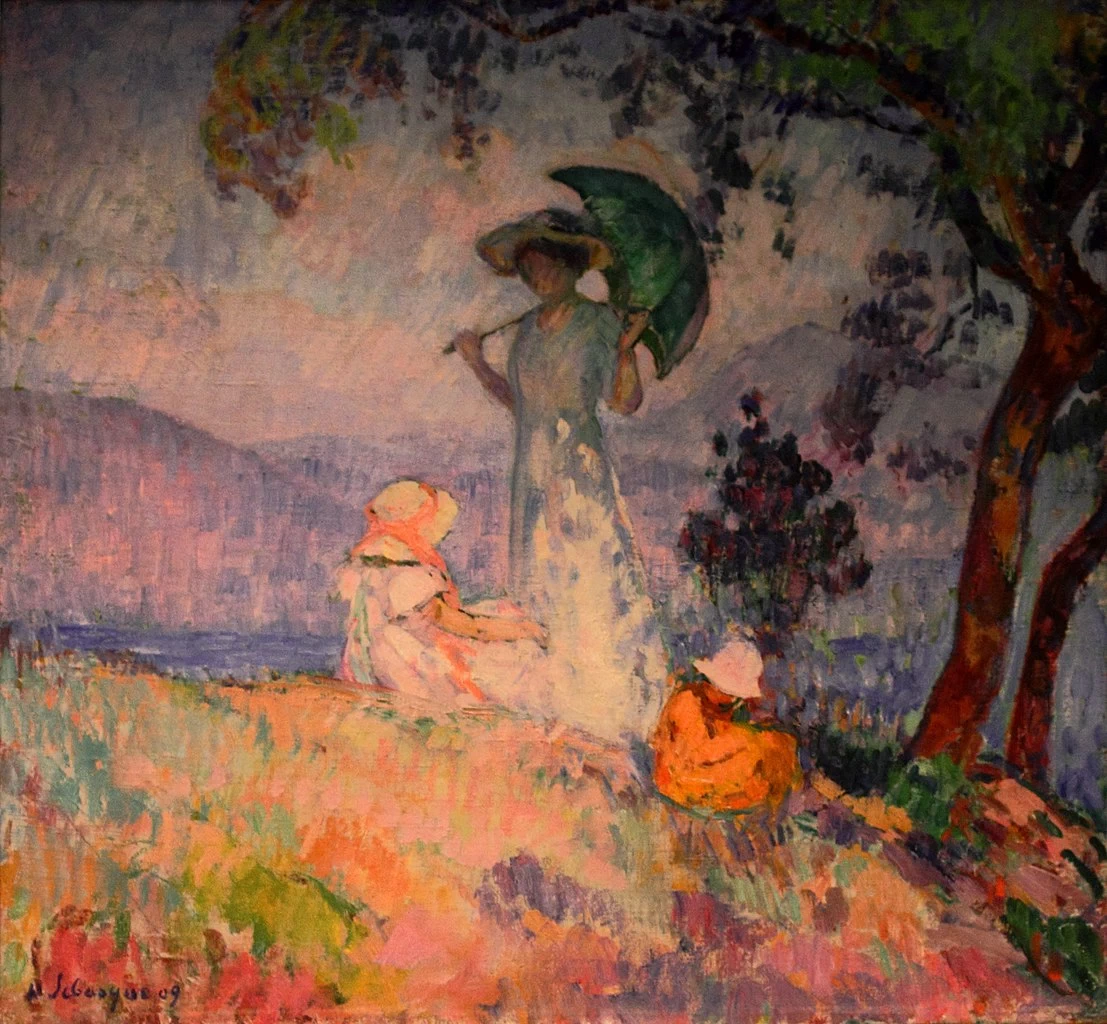 Ragazza con ombrello, 1909 - Musée des arts décoratifs, Parigi